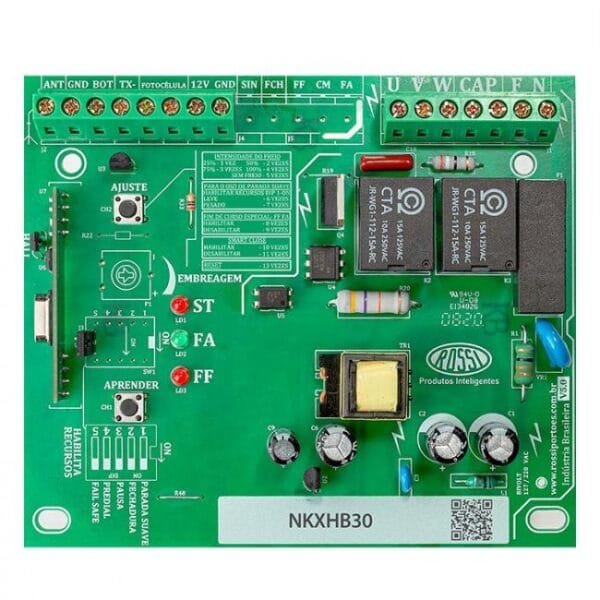 Central de Comando Para Automatizador NKXH30 Rossi
