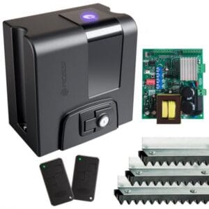Motor de Portão Rápido DZ Nano Nitro Rossi Kit Automatizador Deslizante 650Kg Bivolt